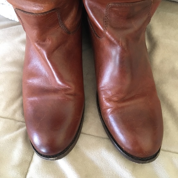 EUC Frye Melissa button boots in Cognac 8 1/2 - Picture 6 of 12